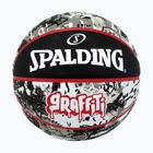 Spalding Graffiti basketball black/red size 7