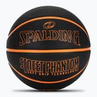 Spalding Phantom basketball black/orange size 6