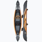 Aqua Marina Tomahawk grey Air-K 375 high-pressure inflatable 1-person 12'4″ kayak