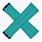Lizard Skins 36.5 Single-Clamp Gradient teal handlebar grips