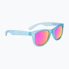 Sunglasses Aztron Dream crystal blue gloss/polarized light pink mirror/brown
