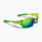 Children's sunglasses Aztron Shine spark lime/wayve/polarized green/yellow mir/grey