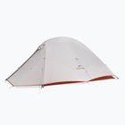 3-person trekking tent Naturehike Cloud Up 3 Pro 20D light gray/red