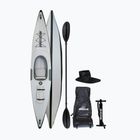 1-person inflatable kayak Sun Reflections Full DS light grey/black