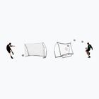 QuickPlay Kickster Academy Combo football goal with rebounder 240 x 150 cm white QP0535