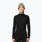 Women's thermal sweatshirt Devold Duo Active Merino 205 Zip Neck black