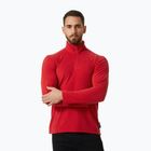 Helly Hansen men's Daybreaker 1/2 Zip fleece sweatshirt red 50844_162