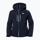 Women's ski jacket Helly Hansen Alphelia Lifaloft navy