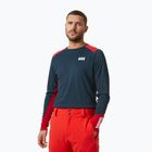 Men's thermal base layer top Helly Hansen Lifa Active Crew navy