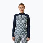 Women's thermal sweatshirt Helly Hansen Lifa Merino Midweight Gra 1/2 Zip navy star pixel