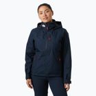 Women's sailing jacket Helly Hansen Crew Hooded Midlayer 2.0 navy