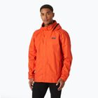 Helly Hansen men's Dubliner patrol orange rain jacket