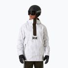 Men's ski jacket Helly Hansen Ullr D Insulated Anorak grey fog snow camo aop