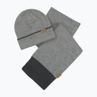 Musto Tipped Beanie & Scarf Gift Set grey/ melange