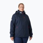 Women's sailing jacket Helly Hansen Crew Hooded Midlayer Plus 2.0 navy