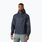Helly Hansen men's rain jacket Loke alpine frost