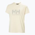 Helly Hansen women's T-shirt Logo 3.0 cream