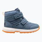 Helly Hansen Jk Bowstring Boot HellyTech children's snow boots washed navy/papaya