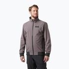Men's Helly Hansen HP Racing Lifaloft Bomber sailing jacket sparrow grey