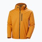 Men's Helly Hansen Crew Hooded Midlayer 2 mustard sailing jacket