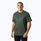 Men's Helly Hansen Box T 2.0 jungle green T-shirt