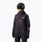 Helly Hansen women's ski jacket Whitewall Lifaloft 3.0 black grape
