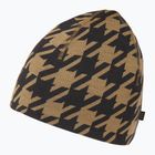 Helly Hansen Lifa Merino winter cap sepia houndstooth aop
