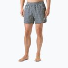 Men's sailing shorts Helly Hansen Newport Trunk 4.5" navy offset stripe aop