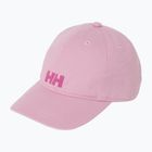 Children's baseball cap Helly Hansen Logo Jr pink lavender
