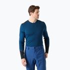 Men's thermal sweatshirt Helly Hansen Lifa Merino Midweight Crew dark blue