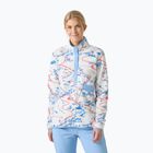 Women's fleece sweatshirt Helly Hansen Maridalen Printed Fleece white slope map aop