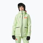 Women's ski jacket Helly Hansen Powderqueen 3.0 washed lime