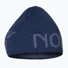 Winter hat NORRONA MerinoUll Logo Beanie indigo night melange