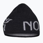 Winter hat NORRONA MerinoUll Logo Beanie caviar melange