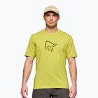 Men's T-shirt NORRONA Cotton Viking golden lime