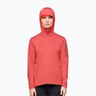 Women's trekking sweatshirt NORRONA Falketind Warm1 Hood deep sea coral/baked apple