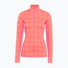 Women's thermal sweatshirt KARI TRAA Rose Half Zip bubblegum