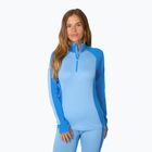 Women's thermal sweatshirt KARI TRAA Mila Half Zip ocean