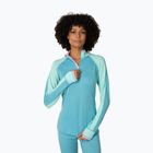 Women's thermal sweatshirt KARI TRAA Mila Half Zip blue lagoon