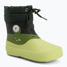 Children's Wellington Boots Viking Footwear Alv Barefoot Paw Print light green/green