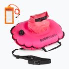Safety buoy BuddySwim Hydrastation 10 l pink