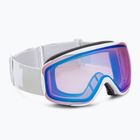 Smith Moment white vapor/chromapop photochromic rose flash ski goggles M00745