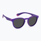 Polaroid PLD 8048/S lilac violet/grey polarised children's sunglasses