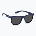 Polaroid PLD 8049/S blue azure/grey polarised children's sunglasses