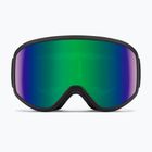 Ski goggles Smith Reason OTG black/green sol-x mirror