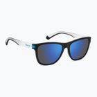 Polaroid PLD 2138/S matte black blue/blue mirror polarised sunglasses