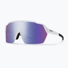Smith Shift Split MAG white/chromapop violet mirror sunglasses