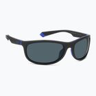 Polaroid PLD 2154/S matte black blue/blue polarised sunglasses