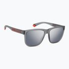 Polaroid PLD 2155/S matte grey/grey silver mirror polarised men's sunglasses