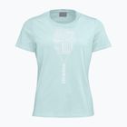 HEAD women's tennis shirt Typo light blue 814512